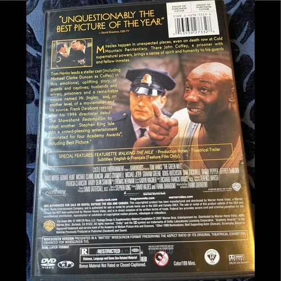 Great DVD trio: Raging Bull, The Green Mile, Empire of The Sun - Picture 6 of 9